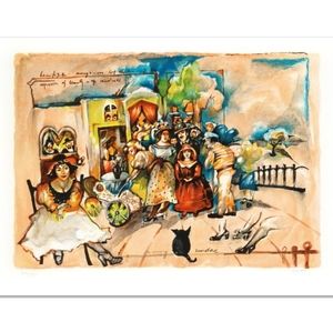 𝐑𝐞𝐭𝐚𝐢𝐥 $𝟏𝟖𝟎 Happy Sundae Lithograph by Gretty Rubinstein + Certi